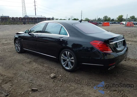 2015 Mercedes-Benz S 550 из США, поврежденный, VIN WDDUG8CB7FA121223